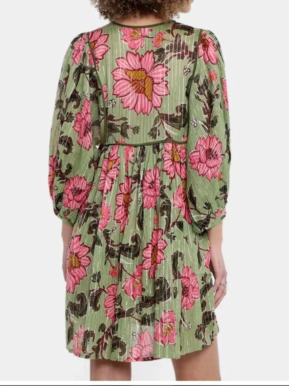 NWT FARM RIO DRESS SIZE LARGE PACK5326 6/6 - Picture 3 of 6